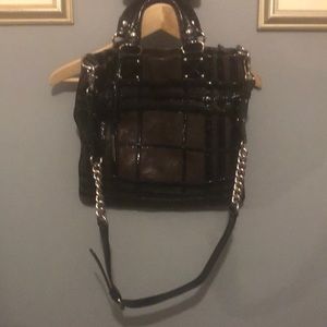 Beautiful Brown/ Black Badgely Mischka Bag